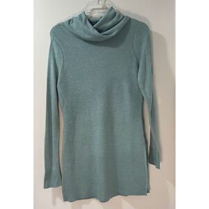 Adrienne Vittadini women’s green knit long sleeve sweater size Small. #39-0993